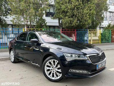 Culoarealbastru Second-hand 2019 Skoda Superb SportLine Berlinǎ | 19.800 EUR (Scump)