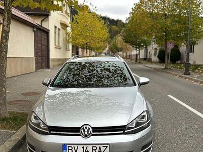 Second-hand VW Golf VII Highline 150 CP (110 kW) 2015 Culoaregri Break