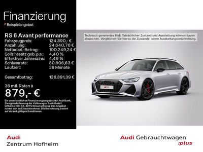 Utilizat 2025 Audi RS6 Performance Break | 132.703 EUR (Preț OK)