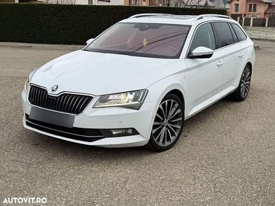 Second-hand Skoda Superb LAURIN & KLEMENT 190 CP (139 kW) 2017 Culoarealb Break