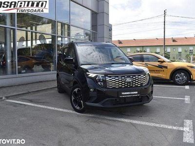 Second-hand Ford Tourneo Courier Titanium 100 kW (136 CP) 2025 Culoarenegru Monovolum