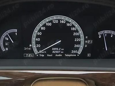 Second-hand Mercedes S350 258 CP (189 kW) 2011 Negru Berlinǎ