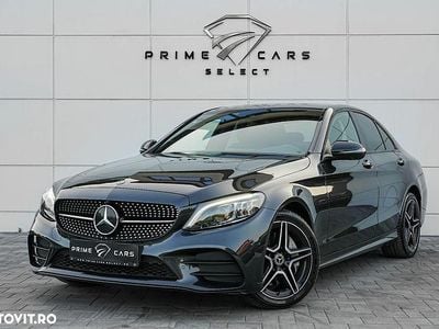 Second-hand Mercedes C300e AMG line 313 CP (230 kW) 2021 Negru Berlinǎ
