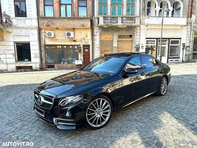 Second-hand Mercedes E200 AMG line 160 CP (117 kW) 2020 Culoarenegru Berlinǎ
