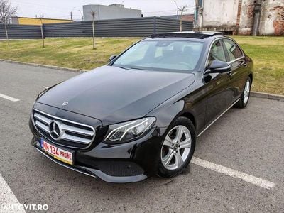 Second-hand Mercedes E220 Avantgarde 194 CP (142 kW) 2018 Culoarenegru Berlinǎ