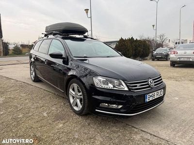 Second-hand VW Passat R-line 140 CP (102 kW) 2013 Culoarenegru Break