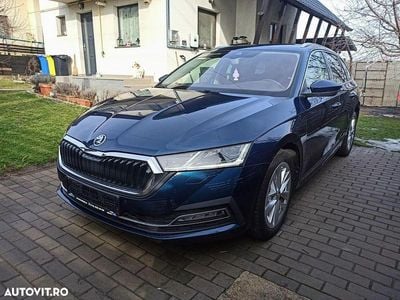 Second-hand Skoda Octavia Style 150 CP (110 kW) 2021 Culoarealbastru Break