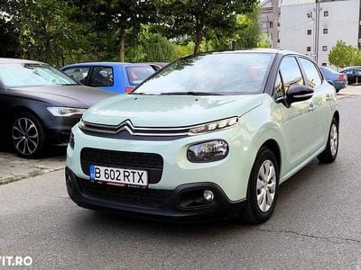 Second-hand Citroën C3 Feel 75 CP (55 kW) 2018 Culoareverde Hatchback