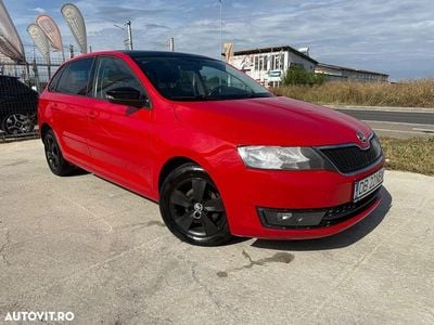 Second-hand Skoda Rapid Drive 90 CP (66 kW) 2015 Culoarerosu Break