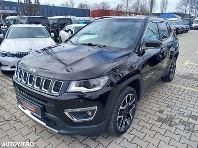 Negru Utilizat 2019 Jeep Compass Limited SUV | 18.991 EUR (Puțin scump)