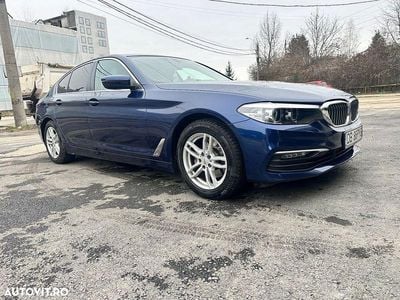 Second-hand BMW 520 Sport Line 190 CP (139 kW) 2018 Culoarealbastru Hatchback