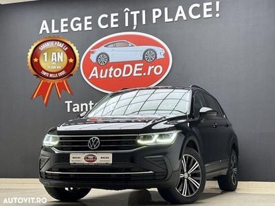 Negru Utilizat 2020 VW Tiguan SUV | 21.851 EUR (Preț OK)
