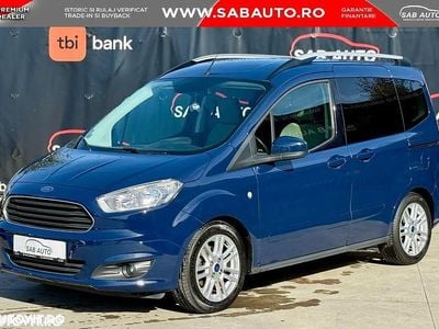 Culoarealbastru Utilizat 2015 Ford Tourneo Courier Titanium Monovolum | 7.490 EUR (Preț OK)