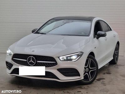 Second-hand Mercedes CLA250e AMG line 218 CP (160 kW) 2020 Culoarealb Berlinǎ