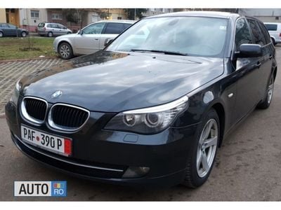 Second-hand BMW 520 Sport Line 177 CP (130 kW) 2009 Negru Hatchback