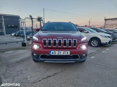 Second-hand Jeep Cherokee Limited 170 CP (125 kW) 2014 Culoarerosu SUV