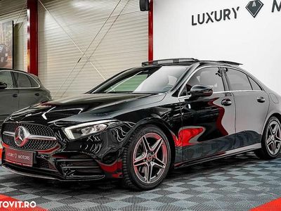 Culoarenegru Utilizat 2019 Mercedes A180 AMG line Berlinǎ | 24.999 EUR (Scump)
