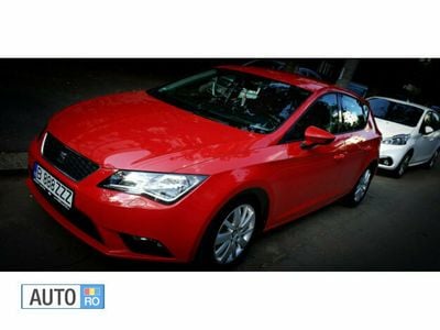 Second-hand Seat Leon Ecomotive 110 CP (80 kW) 2015 Roșu Hatchback