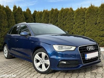 Second-hand Audi A3 Ambition 125 CP (91 kW) 2015 Culoarealbastru Hatchback