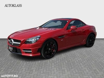 Second-hand Mercedes SLK200 184 CP (135 kW) 2011 Culoarerosu Cabrio