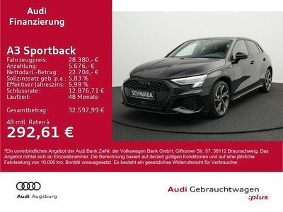 Utilizat 2022 Audi A3 Sportback e-tron S-Line Hatchback | 31.021 EUR (Preț OK)