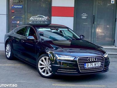 Second-hand Audi A7 S-Line 218 CP (160 kW) 2016 Negru Hatchback