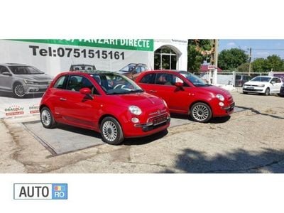 Second-hand Fiat 500 70 CP (51 kW) 2009 Rosu Hatchback