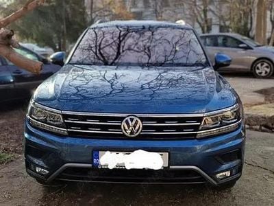 Second-hand VW Tiguan Allspace 190 CP (139 kW) 2019 Albastru SUV