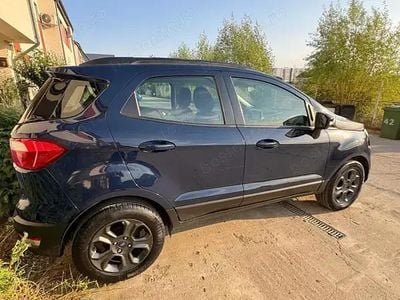 Second-hand Ford Ecosport 92 CP (67 kW) 2018 Albastru SUV