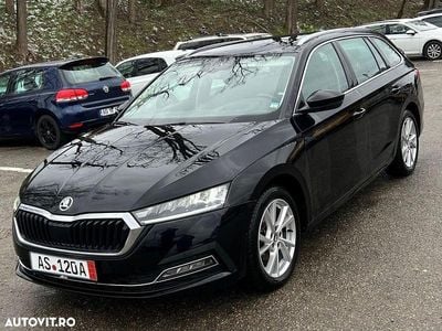 Second-hand Skoda Octavia First Edition 150 CP (110 kW) 2022 Culoarenegru Break