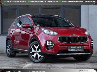 Second-hand Kia Sportage GT-Line 185 CP (136 kW) 2016 Culoarerosu SUV