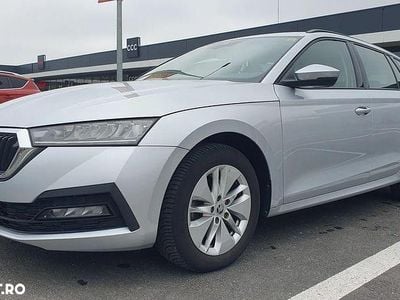Second-hand Skoda Octavia Active 115 CP (84 kW) 2021 Culoareargint Break