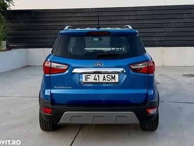 Second-hand Ford Ecosport Titanium 125 CP (91 kW) 2020 Albastru SUV