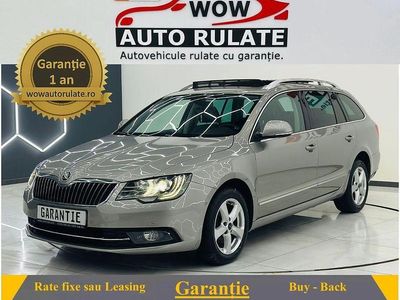 Second-hand Skoda Superb Exclusive 105 CP (77 kW) 2015 Culoaregalbeuriu Break