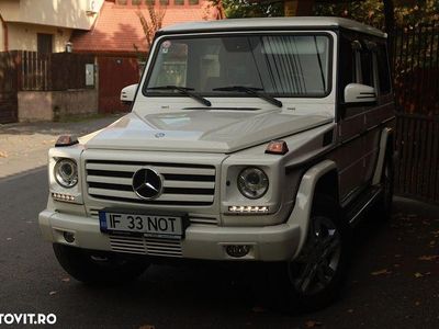 Second-hand Mercedes G350 211 CP (155 kW) 2013 Culoarealb SUV
