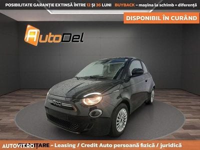 Second-hand Fiat 500e 69 kW (95 CP) 2021 Culoarenegru Hatchback