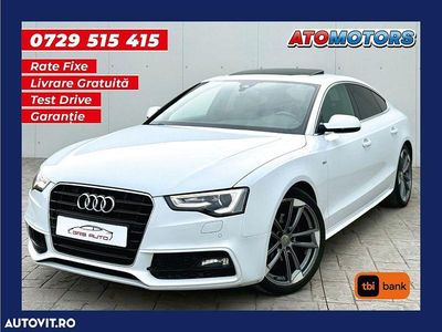 Second-hand Audi A5 S-line plus 170 CP (125 kW) 2015 Culoarealb Coupe