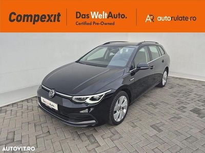 Negru normal Second-hand 2022 VW Golf VIII Style Break | 17.490 EUR (Preț OK)