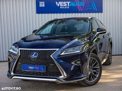 Second-hand Lexus RX450h Sport Line 262 CP (192 kW) 2017 Albastru SUV