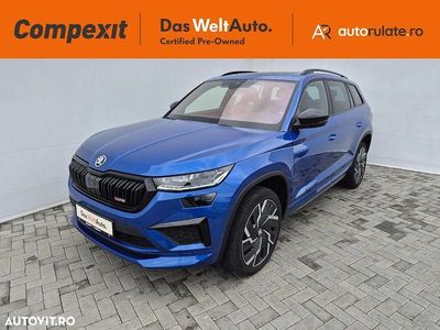 Culoarealbastru Utilizat 2022 Skoda Kodiaq RS SUV | 41.890 EUR (Preț OK)