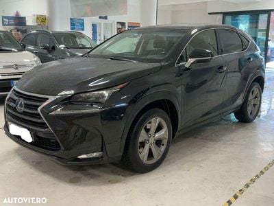 Second-hand Lexus NX300h E-FOUR Luxury Line 197 CP (144 kW) 2016 Culoarenegru SUV