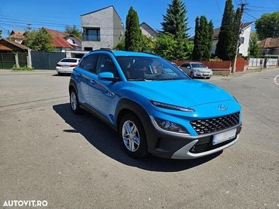 Second-hand Hyundai Kona 120 CP (88 kW) 2022 Albastru SUV