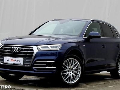 Albastru mediu metalic Utilizat 2020 Audi Q5 Sport SUV | 32.600 EUR (Puțin scump)