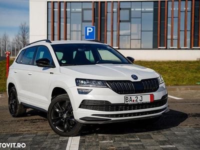 Second-hand Skoda Karoq SportLine 150 CP (110 kW) 2020 Culoarealb SUV