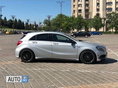 Second-hand Mercedes A200 AMG line 185 CP (136 kW) 2013 Argintiu metalic Hatchback
