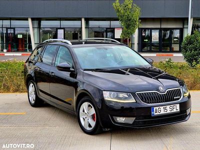 Culoarenegru Utilizat 2014 Skoda Octavia RS Break | 7.190 EUR (Preț bun)