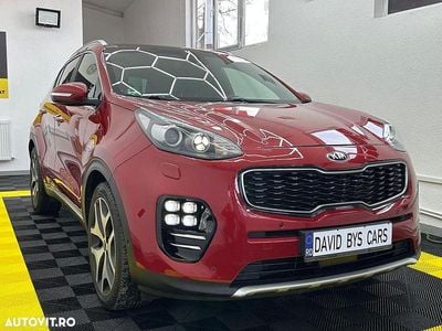 Second-hand Kia Sportage GT-Line 185 CP (136 kW) 2016 Culoarerosu SUV