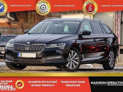 Second-hand Skoda Superb Premium Edition 200 CP (147 kW) 2022 Culoarenegru Break