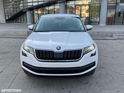 Second-hand Skoda Kodiaq Clever 150 CP (110 kW) 2021 Alb SUV