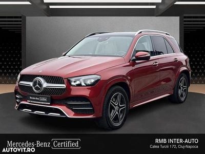 Second-hand Mercedes GLE450 AMG AMG line 367 CP (269 kW) 2020 Culoarerosu SUV